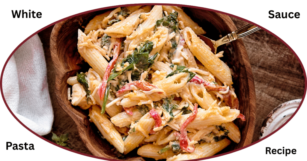 cream cheese white sauce pasta recipe